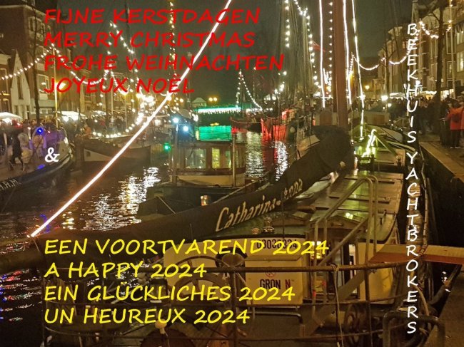 Fijne kerstdagen en een voortvarend 2024